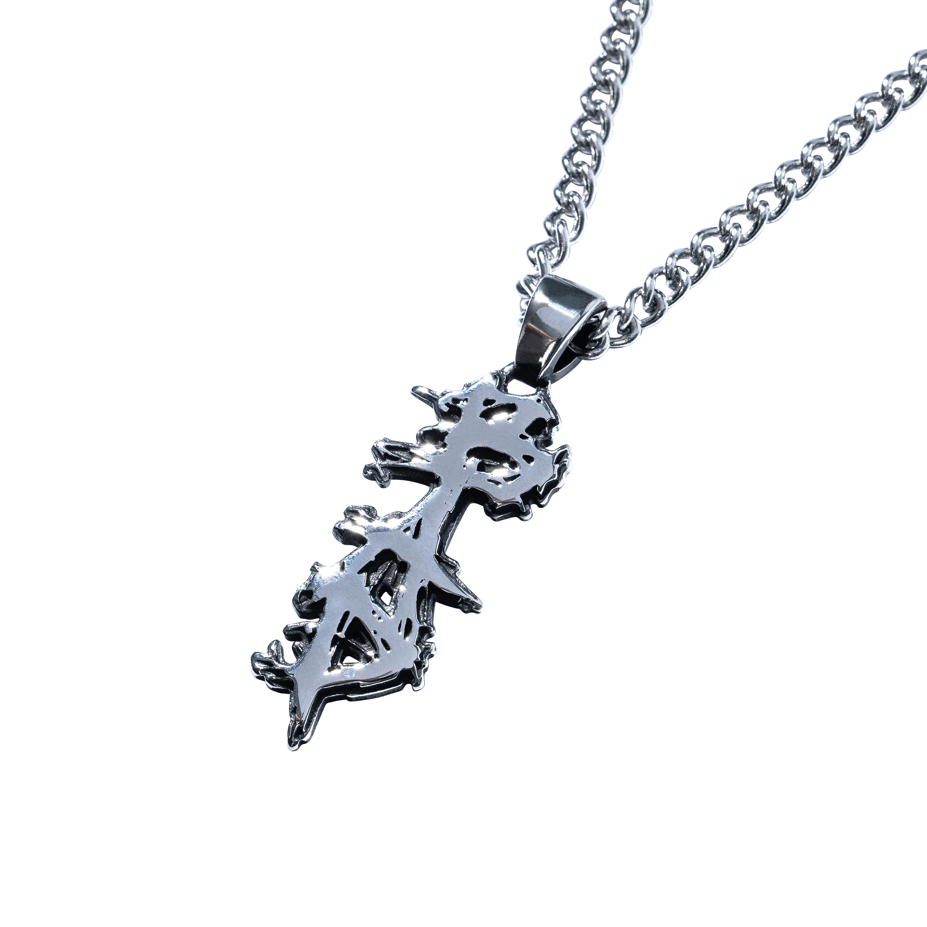 BAD CHROME LOGO PENDANT - Image 3