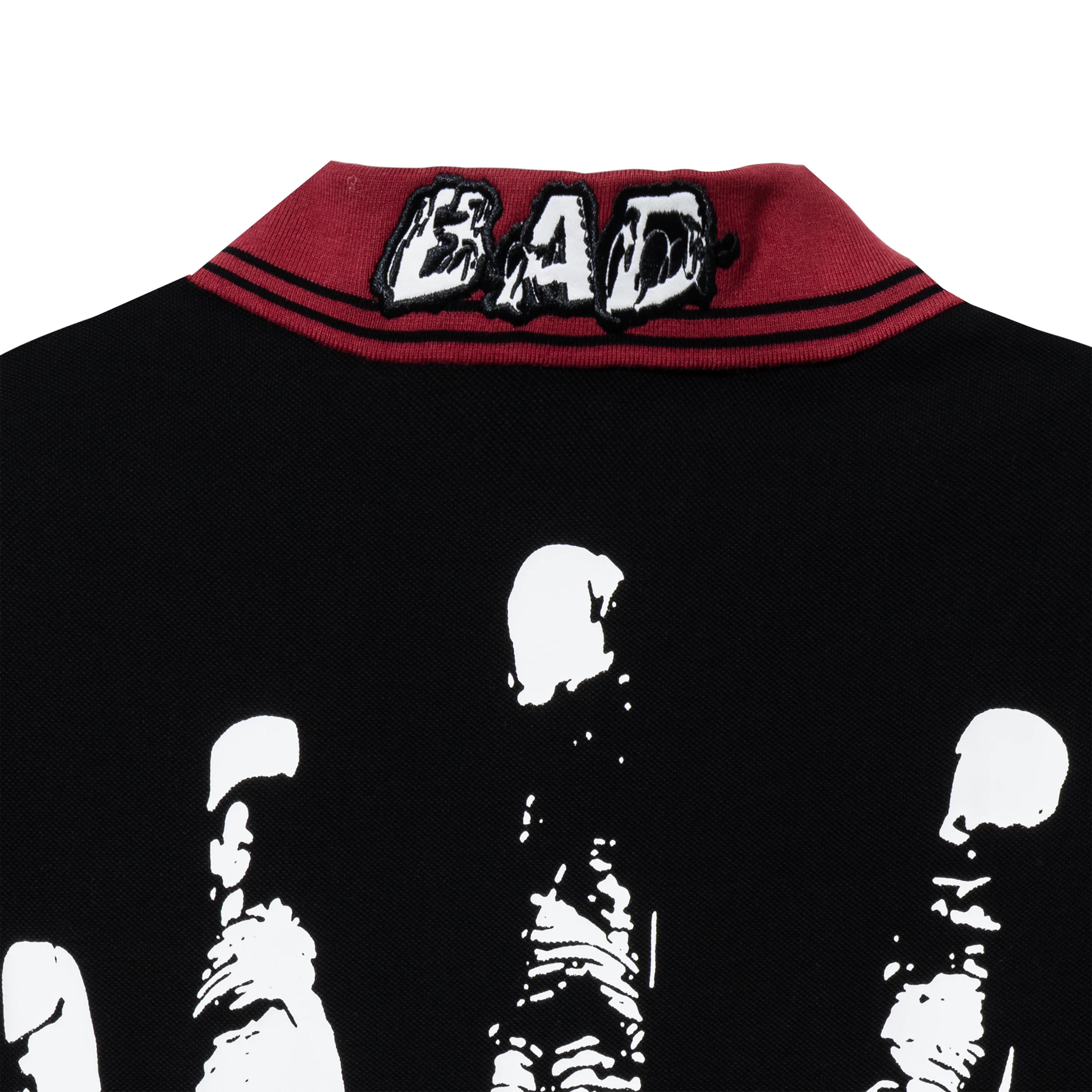 LEGACY POLO BLACK/BURGUNDY - Image 4