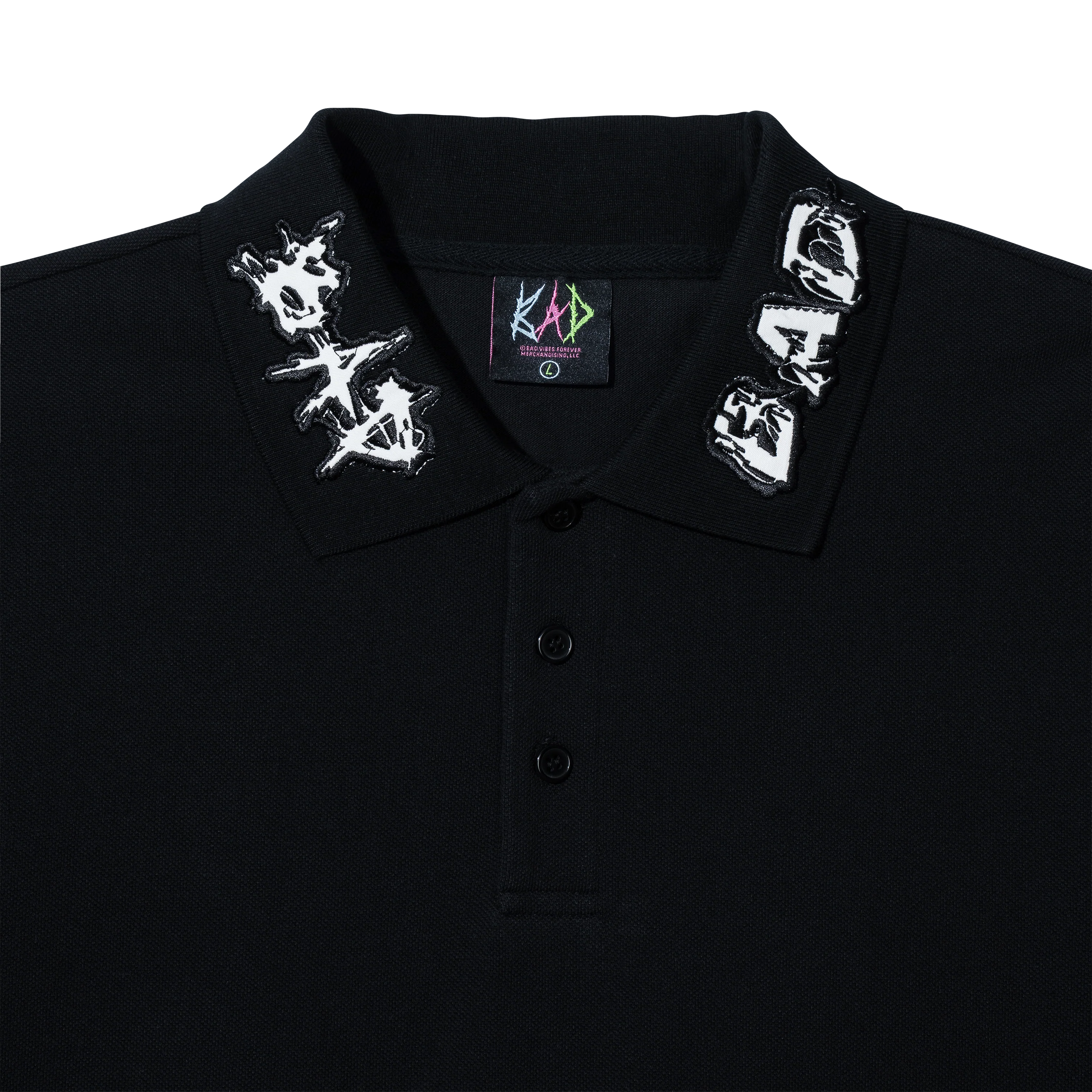 LEGACY POLO BLACK/WHITE - Image 4