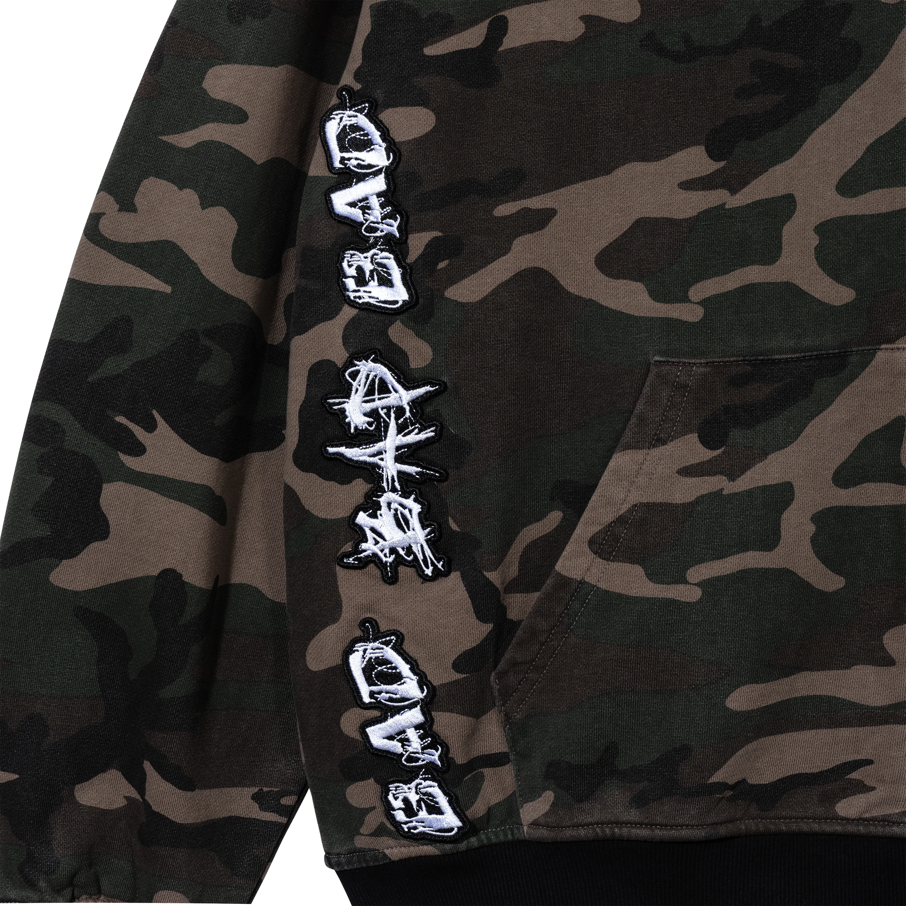 LOGO PATCH EMBROIDERED ZIP CAMO - Image 3