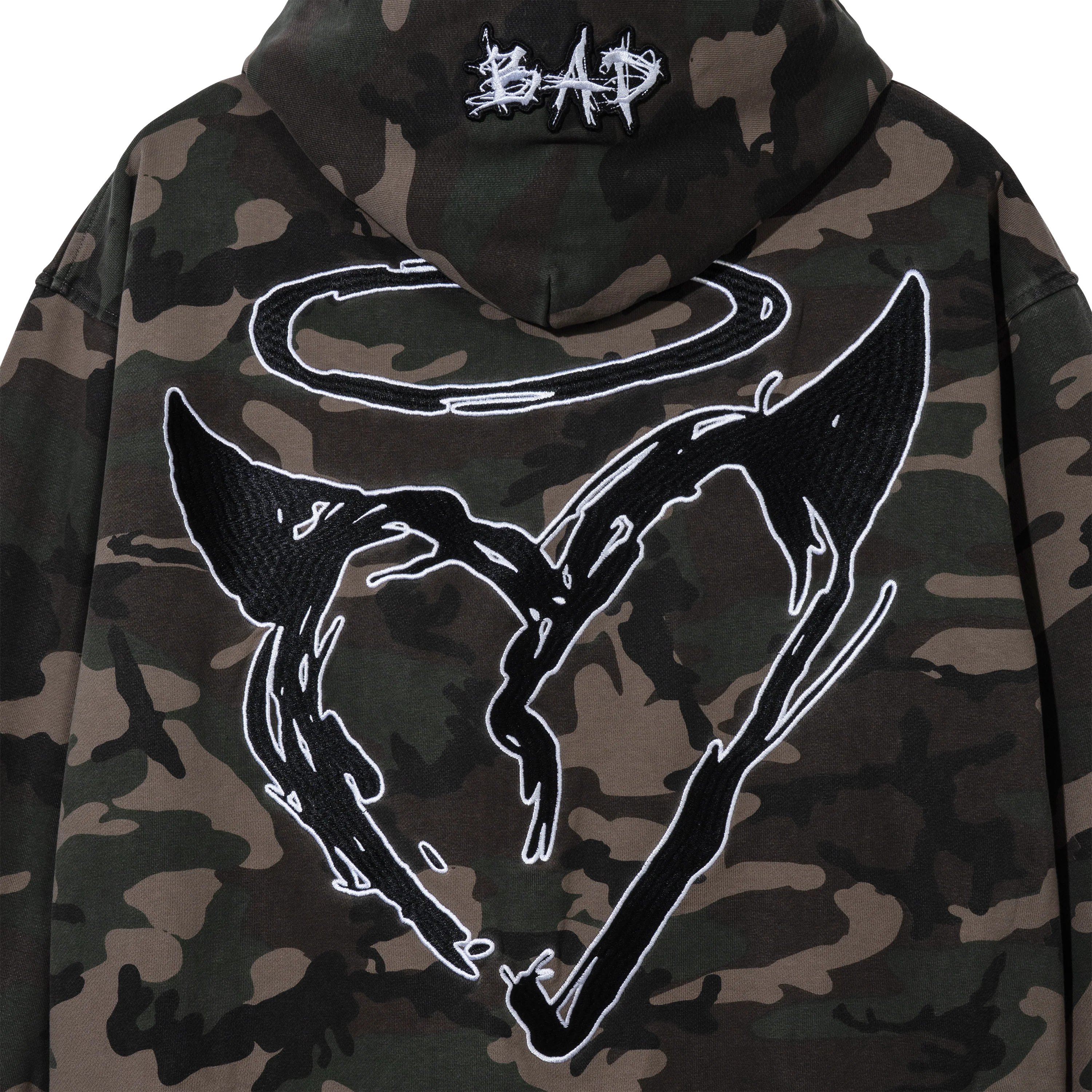 LOGO PATCH EMBROIDERED ZIP CAMO - Image 5